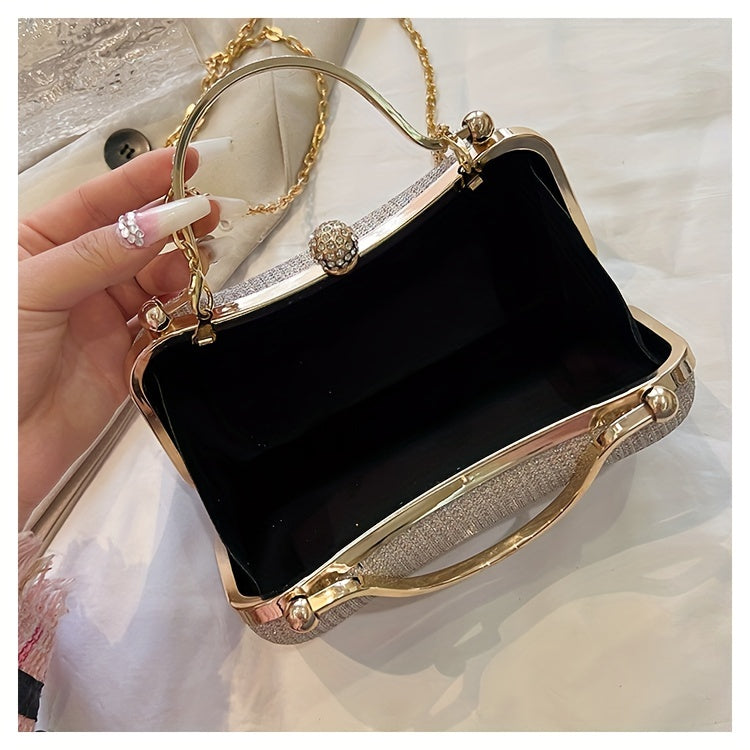 Glitter Mini Rhinestone Handbag