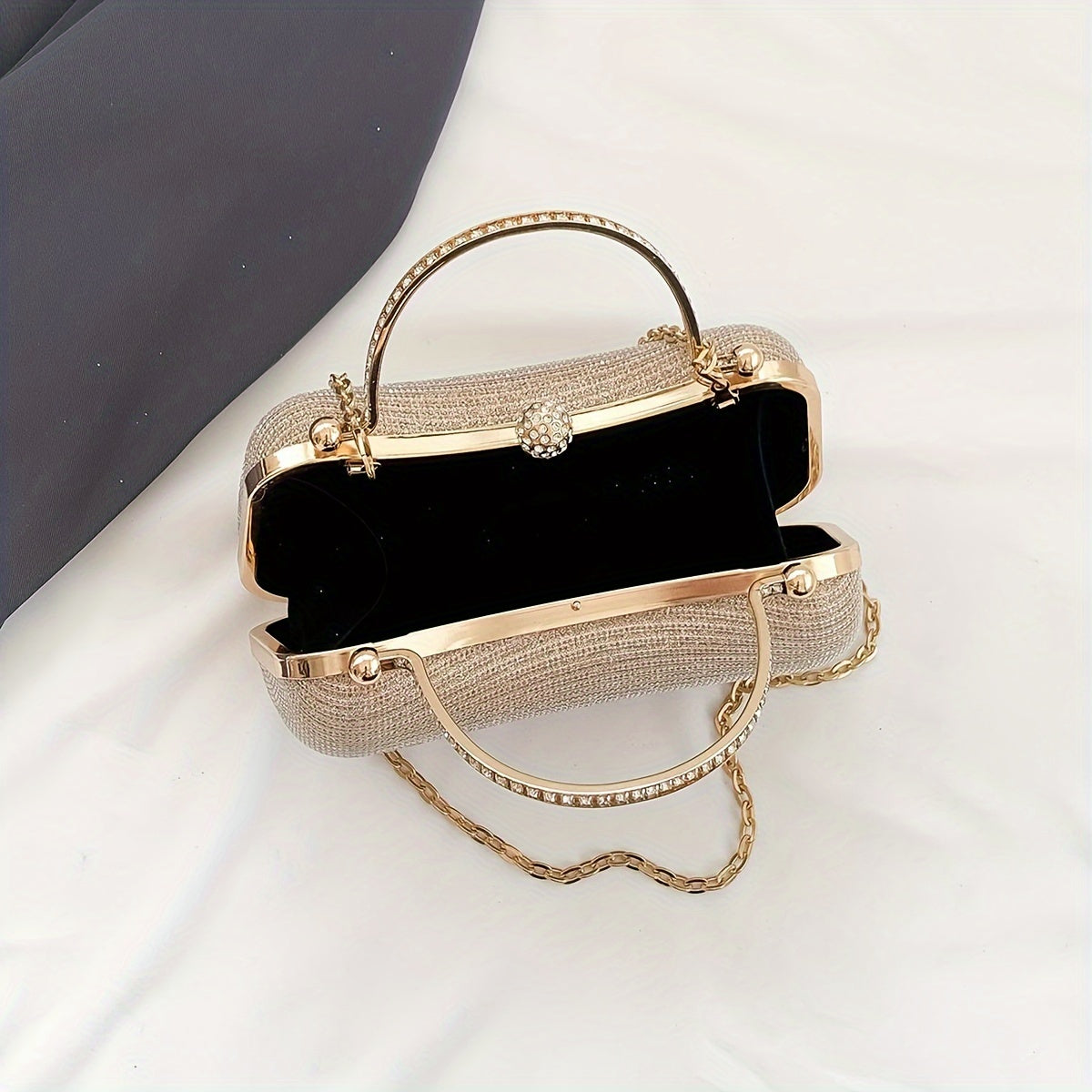 Glitter Mini Rhinestone Handbag