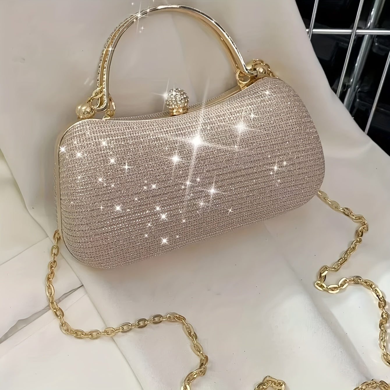 Glitter Mini Rhinestone Handbag