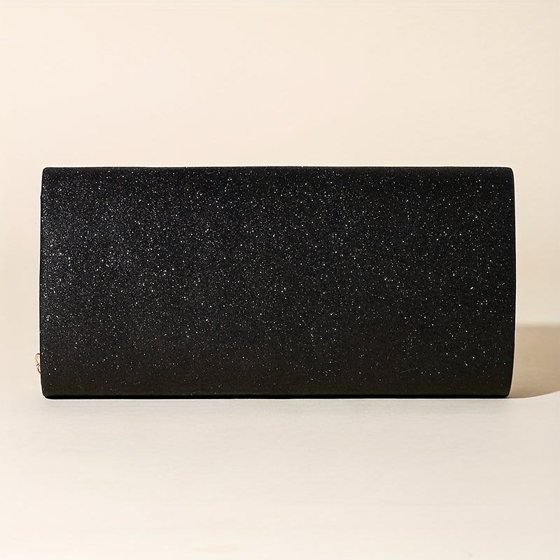 Black & Gold Evening Clutch for Women