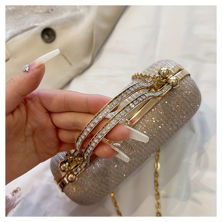 Glitter Mini Rhinestone Handbag