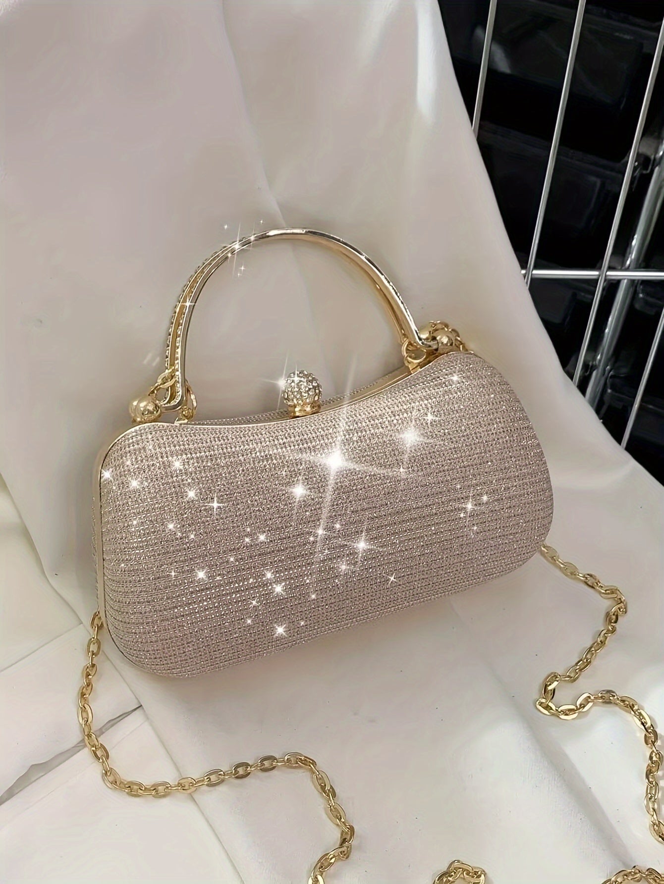Glitter Mini Rhinestone Handbag