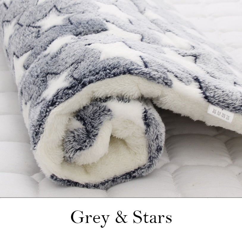 Soft Warm Dog Fleece Blanket - EasyDailyLife