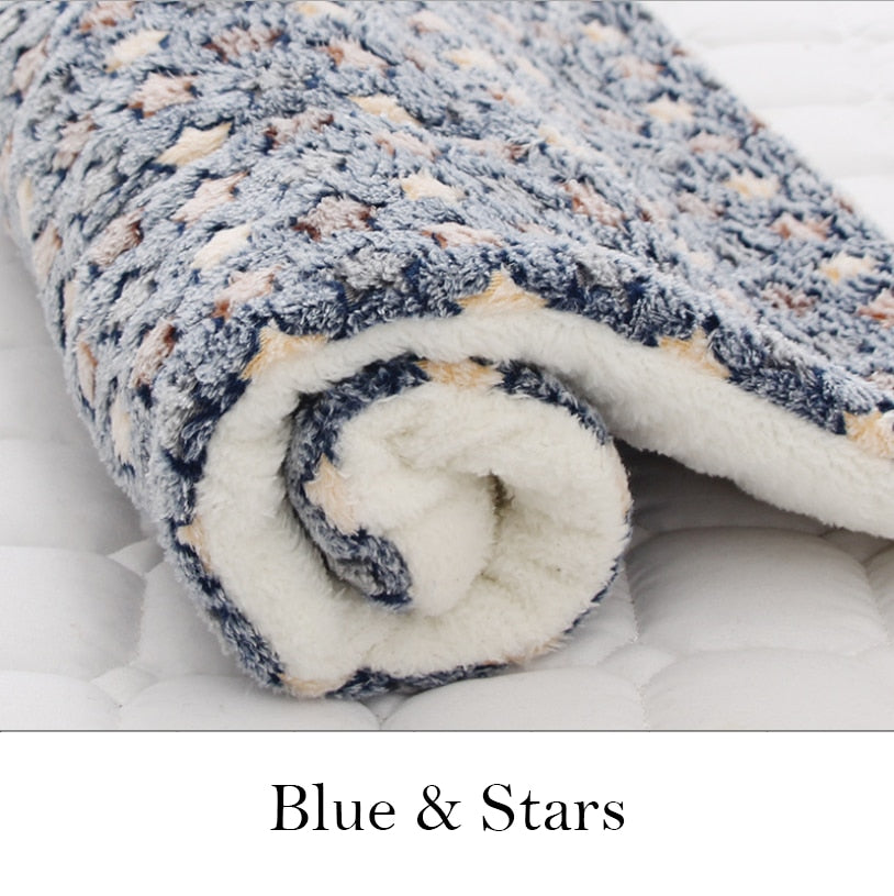 Soft Warm Dog Fleece Blanket - EasyDailyLife