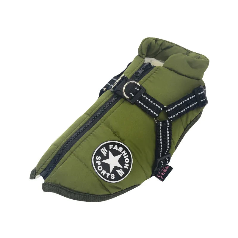 Dog Jacket With Harness - EasyDailyLife