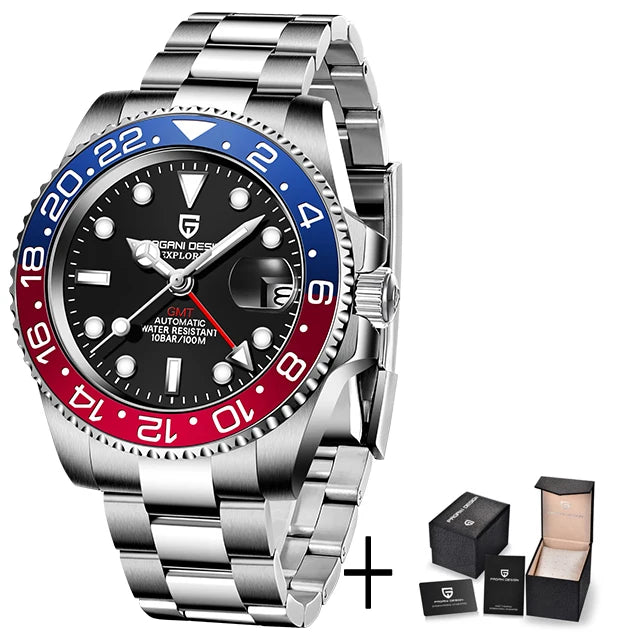 PAGANI DESIGN V3 GMT Men's Luxury Watch - EasyDailyLife
