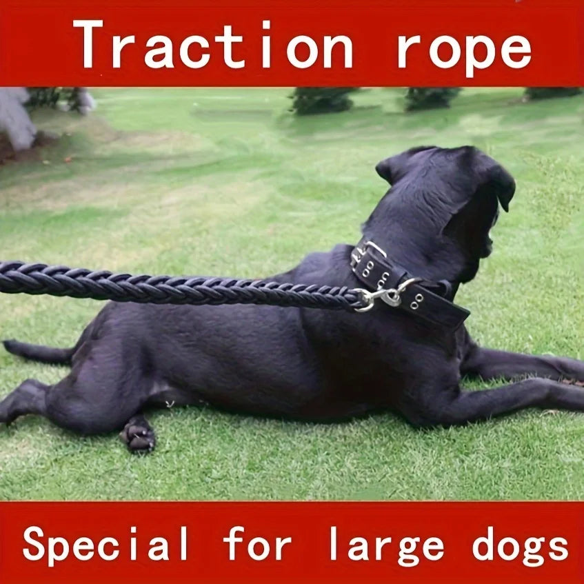 5FT Braided Dog Leash – Durable & Comfortable