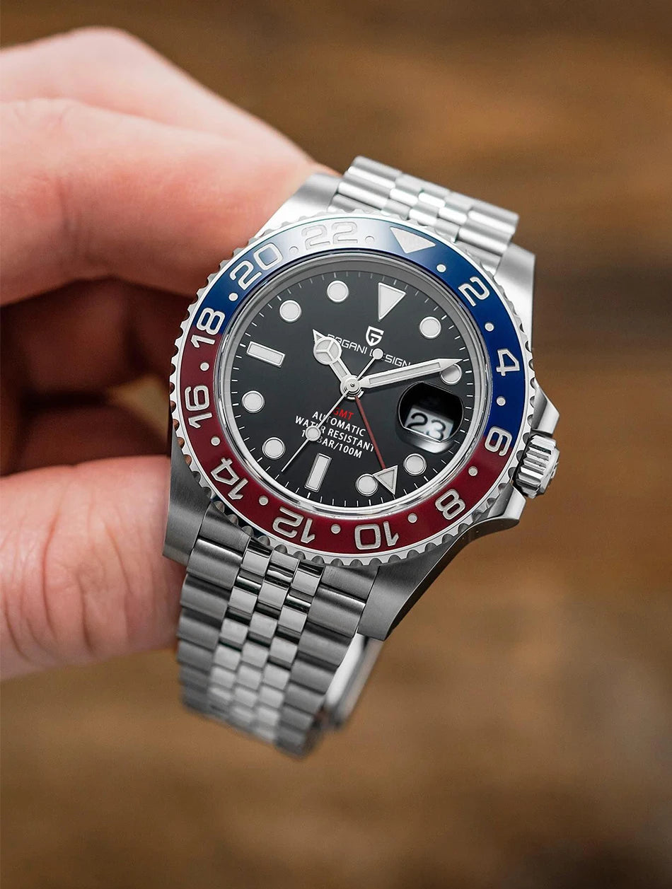 PAGANI DESIGN V3 GMT Men's Luxury Watch - EasyDailyLife