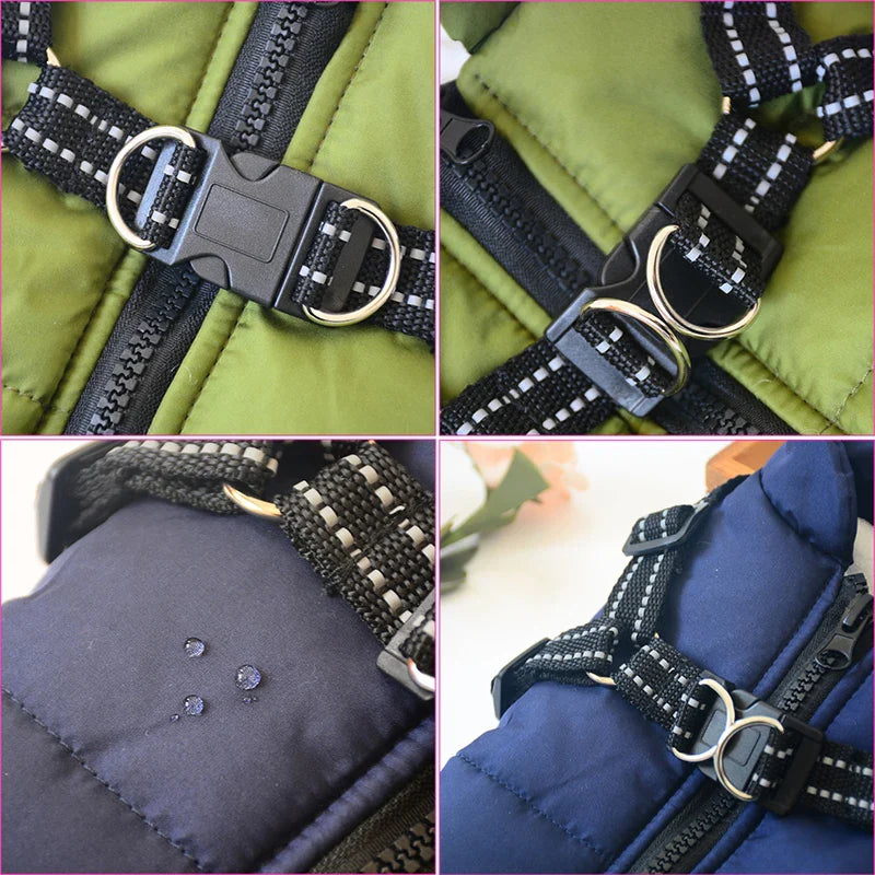 Dog Jacket With Harness - EasyDailyLife