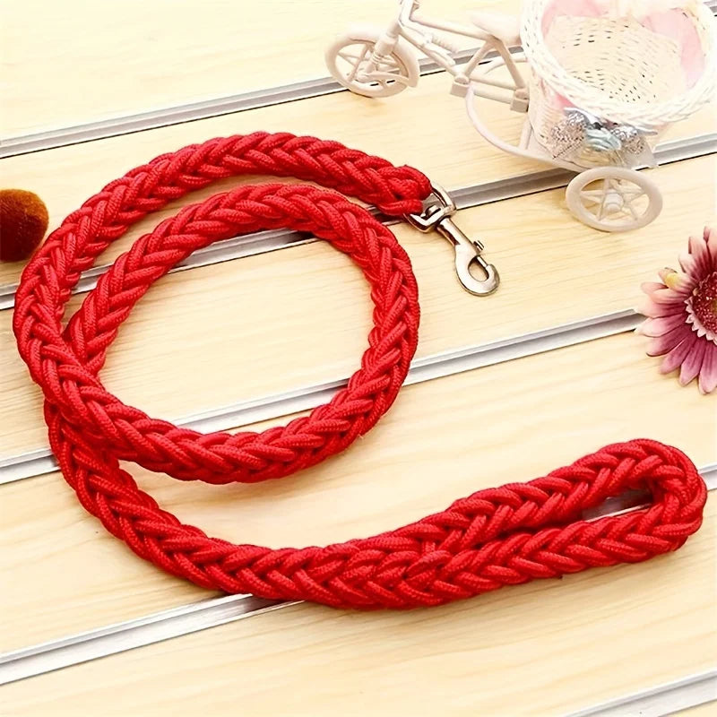 5FT Braided Dog Leash – Durable & Comfortable