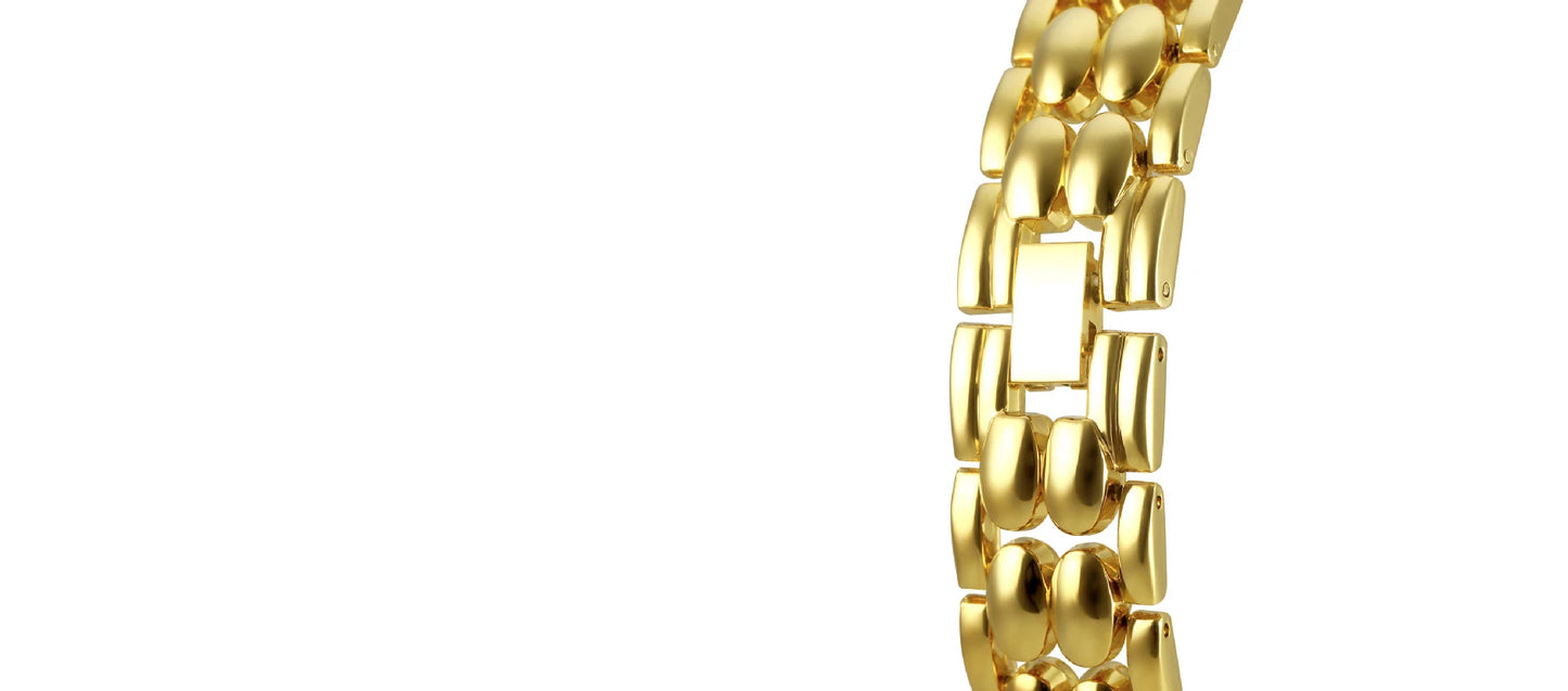 Elegant Women's Luxury Gold Diamond Watch