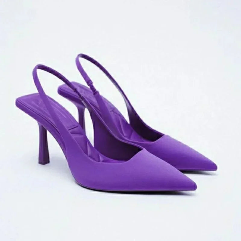 Women's Summer Slingback Heels β Party & Prom Sandals