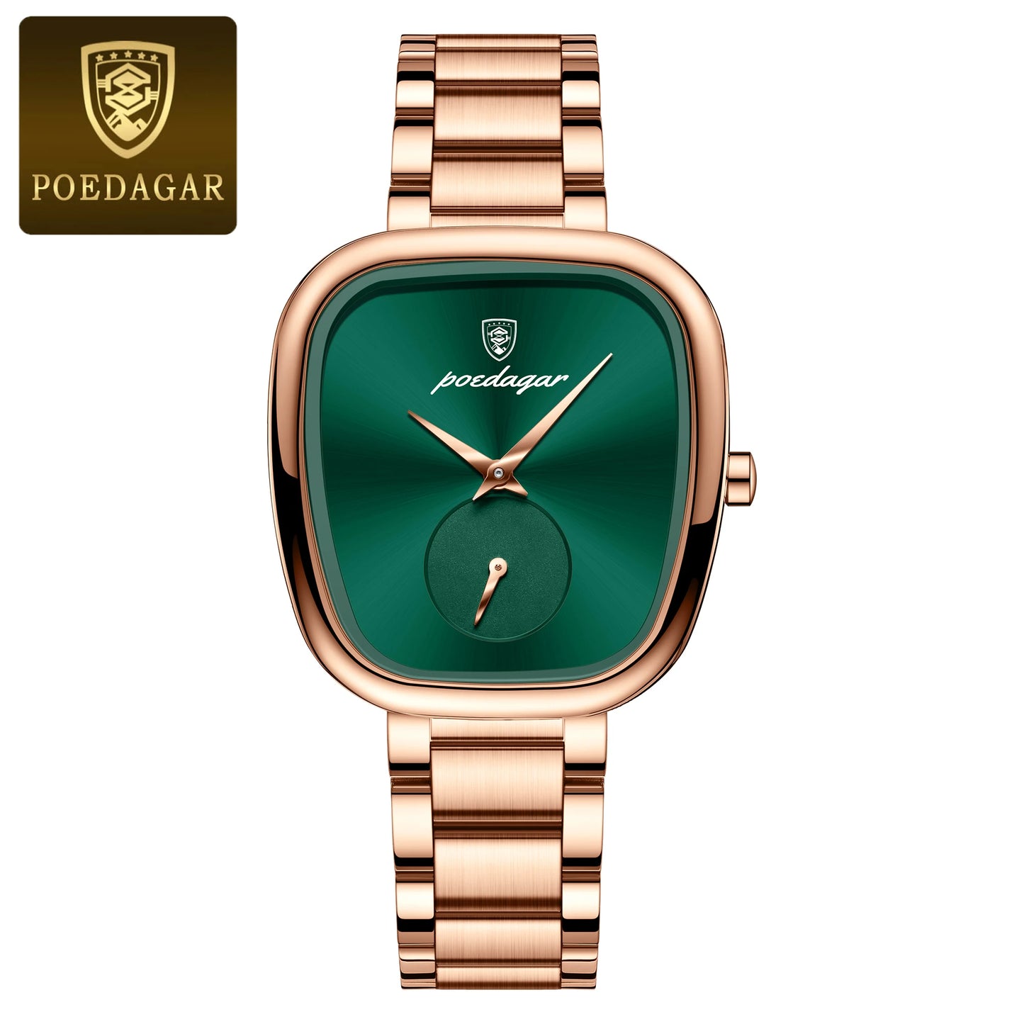 Women's Stainless Steel Waterproof Quartz Watch
