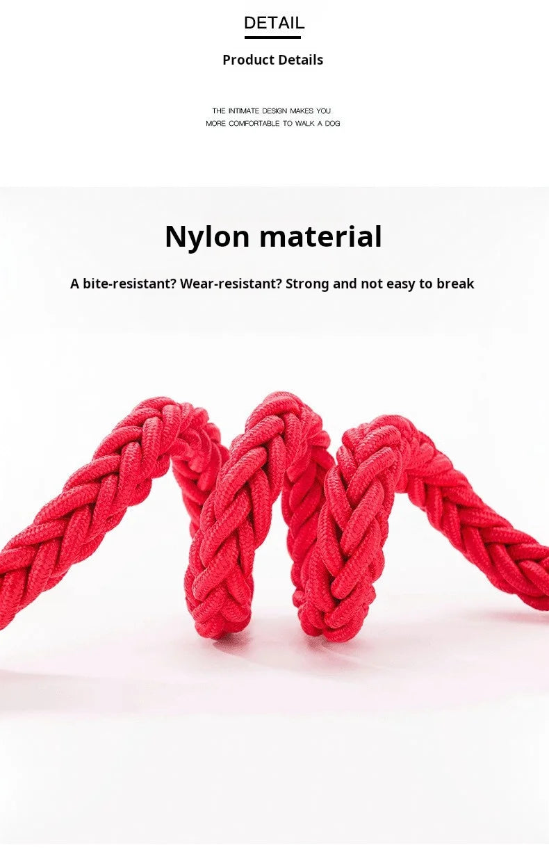 5FT Braided Dog Leash – Durable & Comfortable