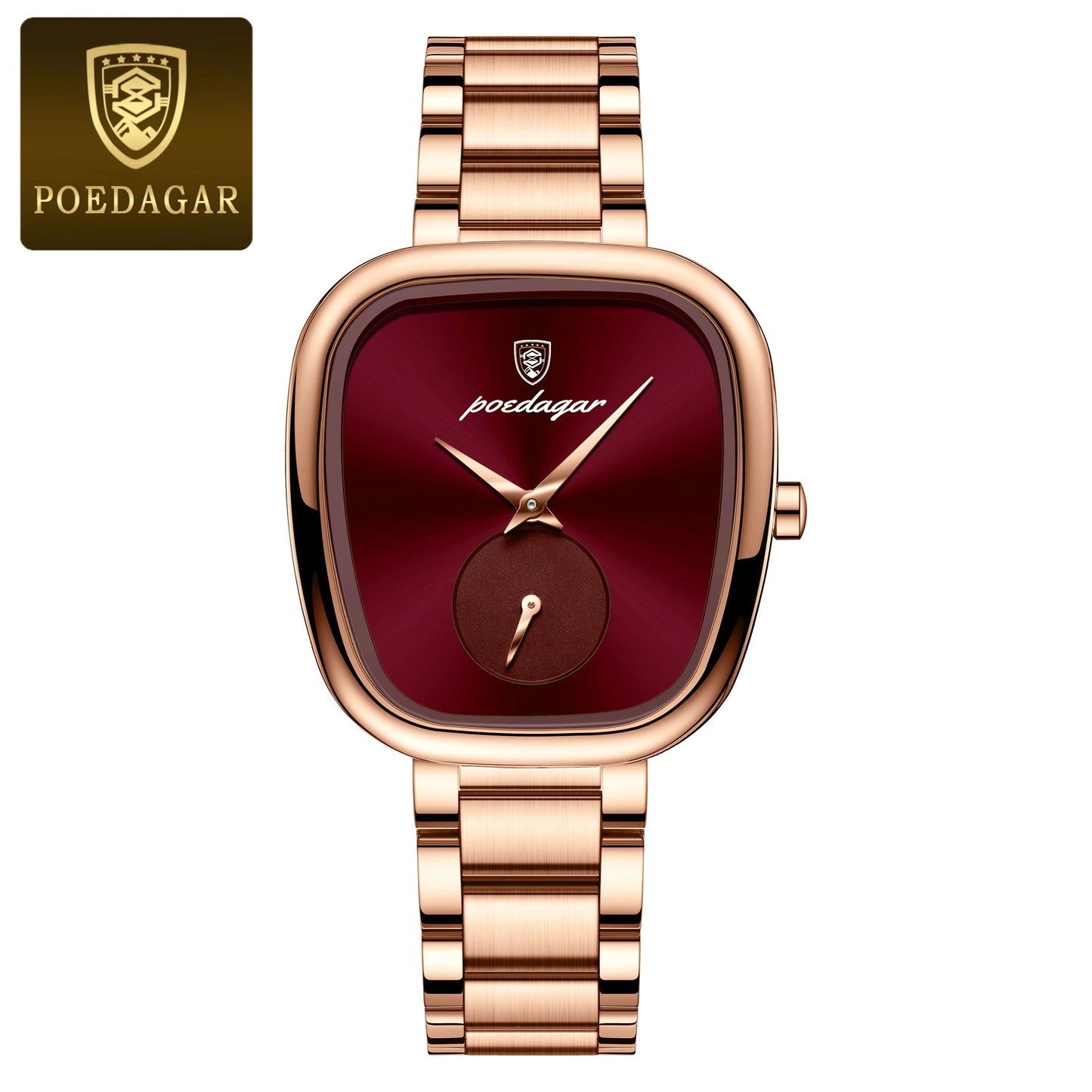 Women's Stainless Steel Waterproof Quartz Watch