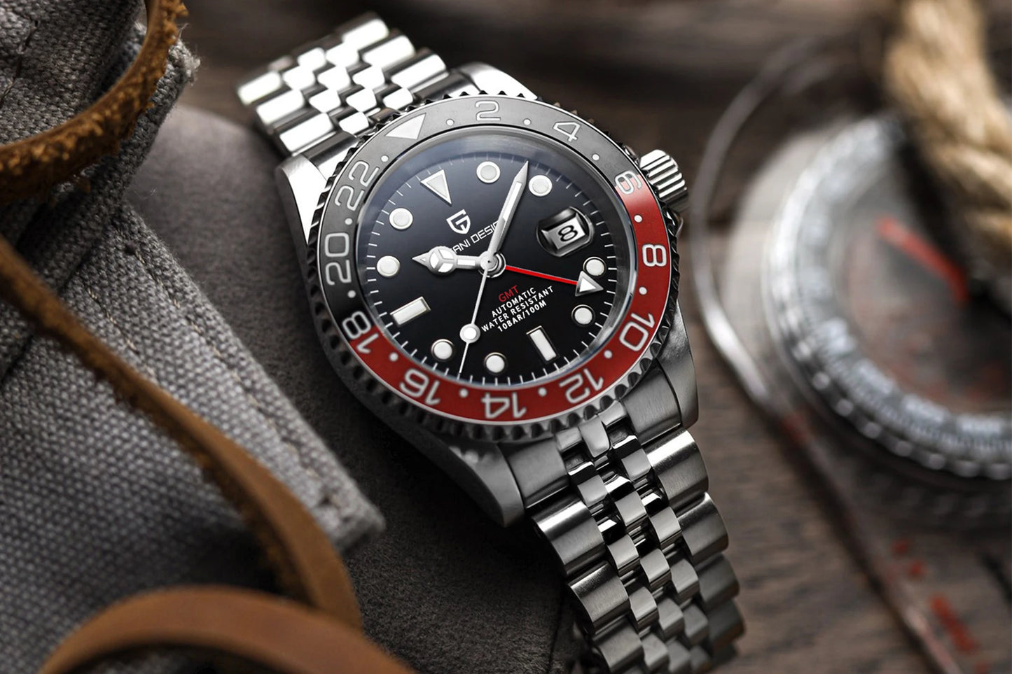 PAGANI DESIGN V3 GMT Men's Luxury Watch - EasyDailyLife