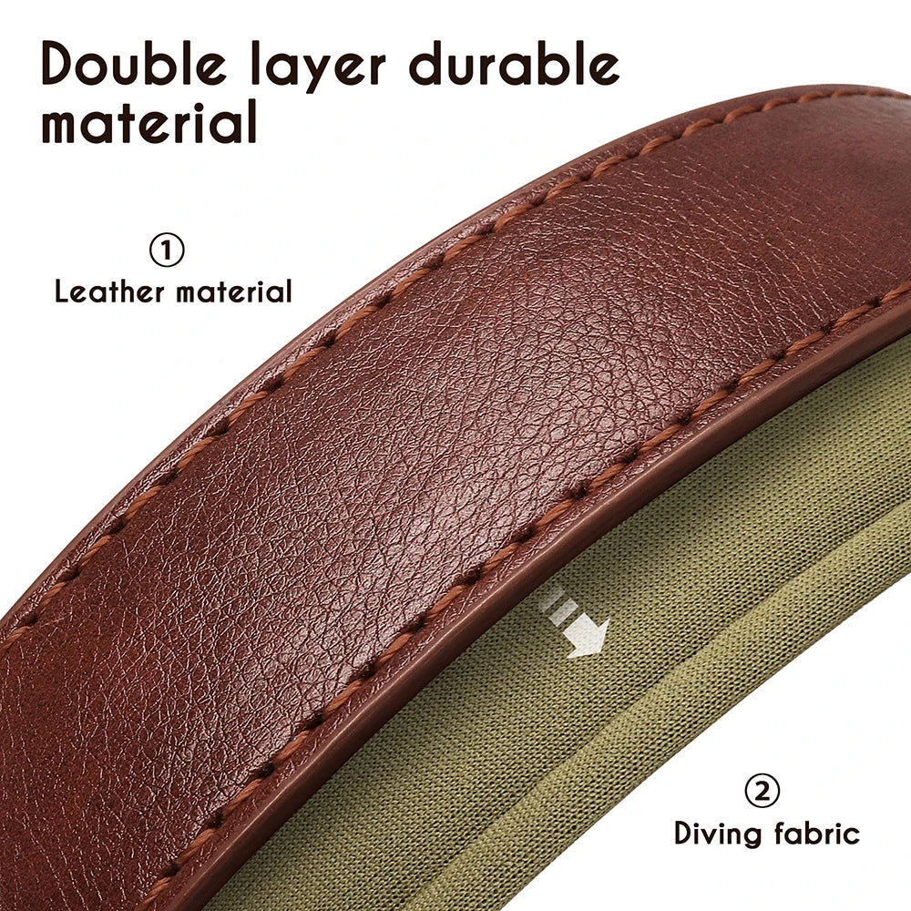 Custom PU Leather Dog Collar β Free Engraving, Adjustable & Padded