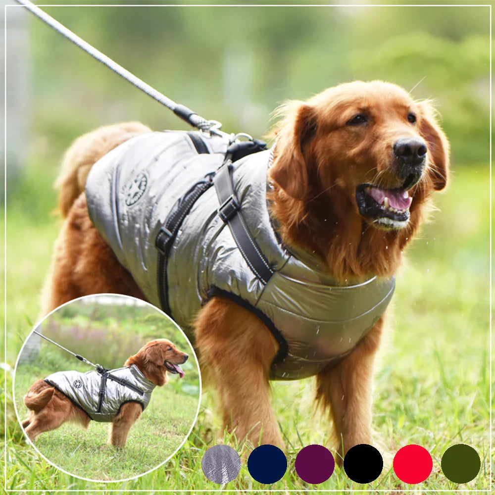 Dog Jacket With Harness - EasyDailyLife