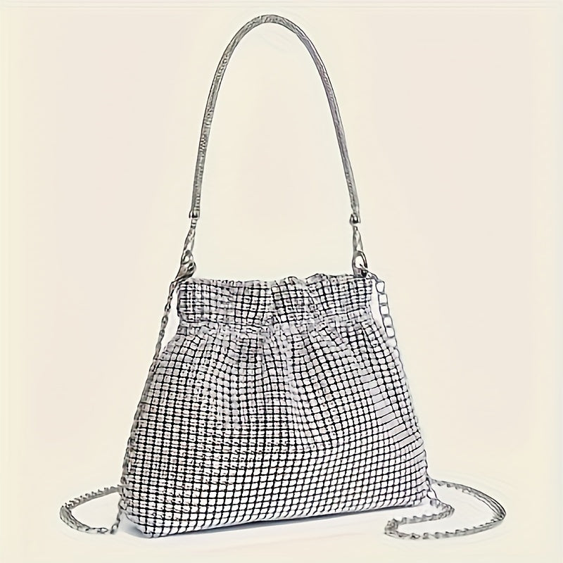 Elegant Rhinestone Shoulder Bag