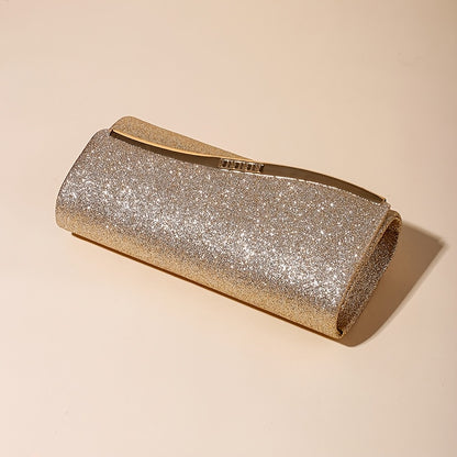 Black & Gold Evening Clutch for Women