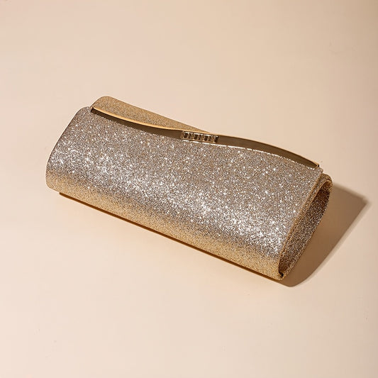 Black & Gold Evening Clutch for Women