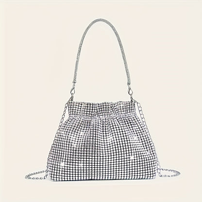 Elegant Rhinestone Shoulder Bag