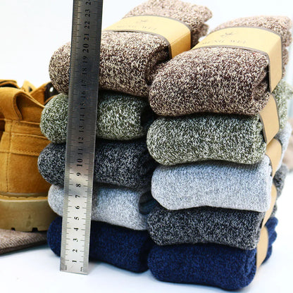 Men's Winter Merino Wool Socks – Warm & Thick (3 Pairs) - EasyDailyLife