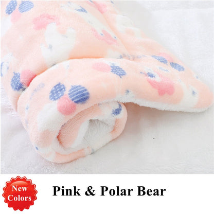 Soft Warm Dog Fleece Blanket - EasyDailyLife