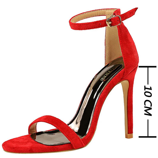 BIGTREE Shoes Summer Women Sandals Sexy Stiletto Heels Sandals Ladies Shoes High Heels 2025 New Heeled Sandals Lady Sandals