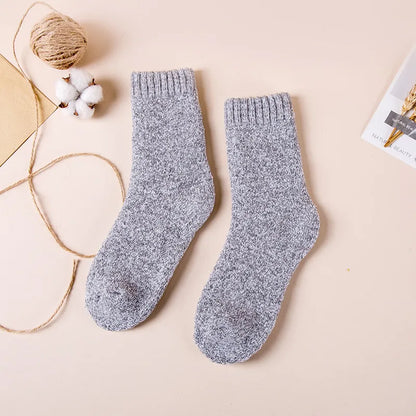 Men's Winter Merino Wool Socks – Warm & Thick (3 Pairs) - EasyDailyLife