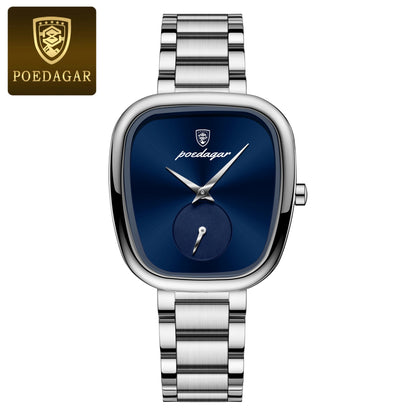Women's Stainless Steel Waterproof Quartz Watch - EasyDailyLife