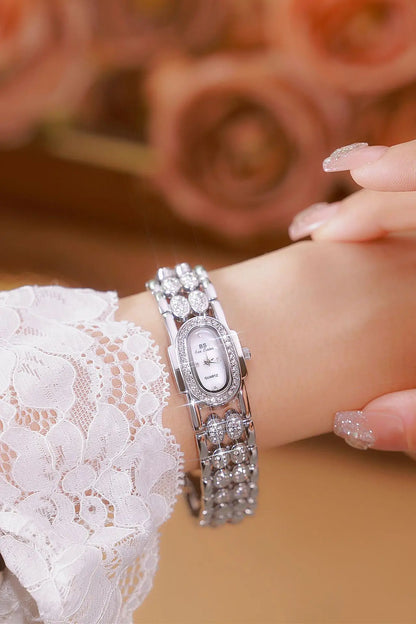 Elegant Women's Luxury Gold Diamond Watch