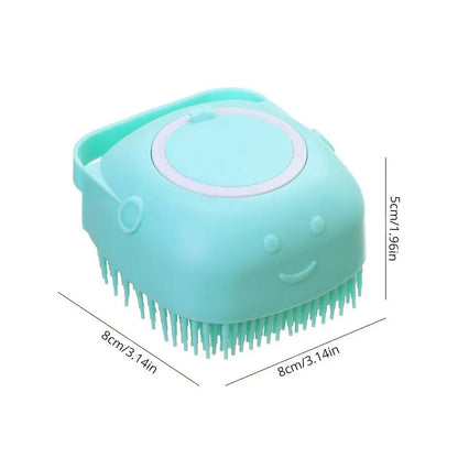 Pet Bathing Brush – Soft Silicone Grooming Tool for Dogs & Cats - EasyDailyLife