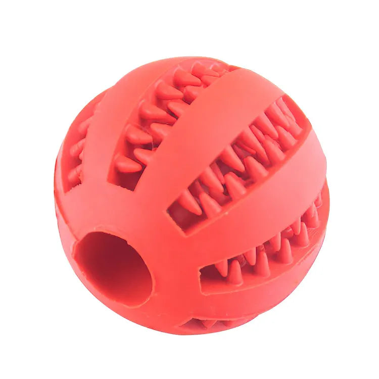 Small Dog Chew Toy - Interactive, Elastic, and Tooth-Cleaning Ball - EasyDailyLife