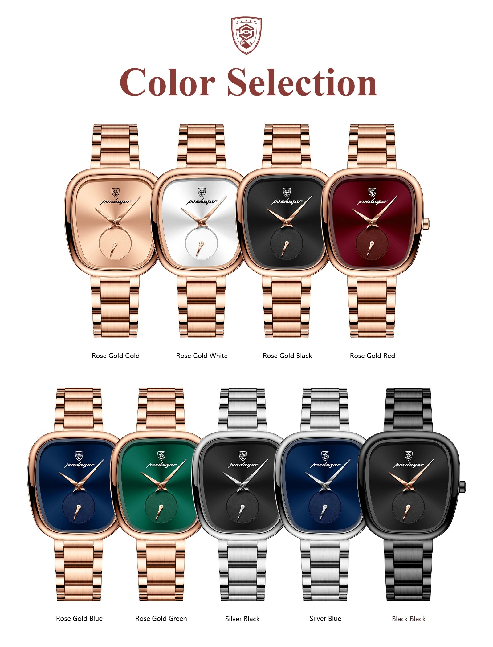 Women's Stainless Steel Waterproof Quartz Watch - EasyDailyLife