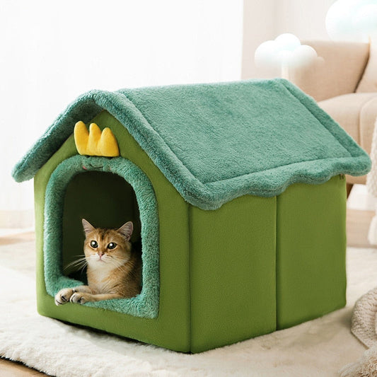 Foldable Dog and Cat House Kennel Bed Mat - EasyDailyLife