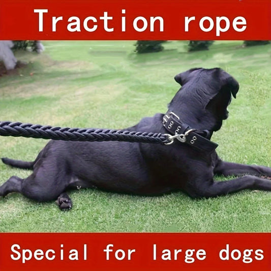 5FT Braided Dog Leash – Durable & Comfortable