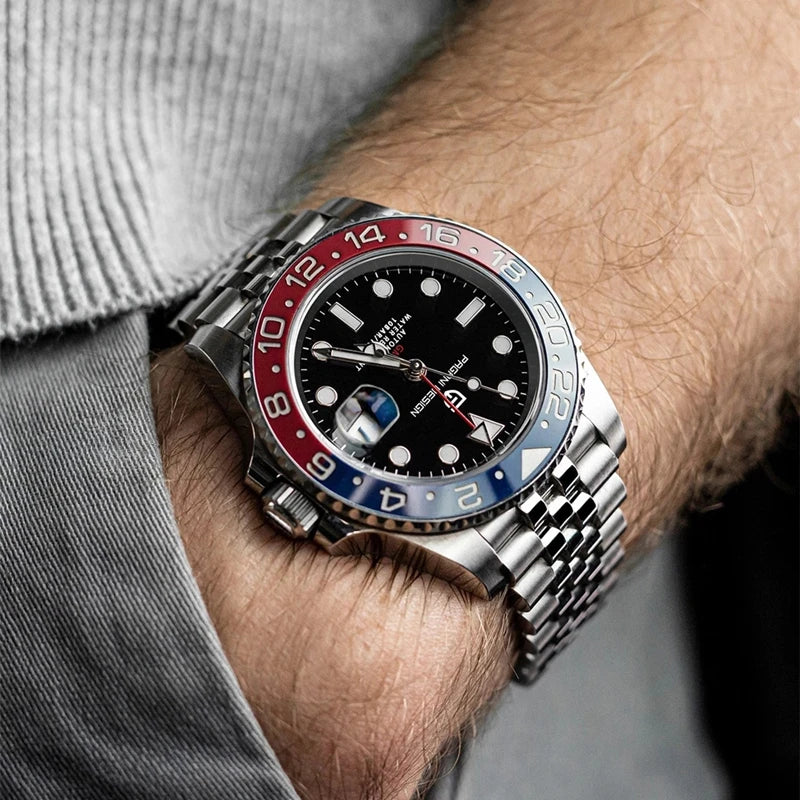 PAGANI DESIGN V3 GMT Men's Luxury Watch - EasyDailyLife