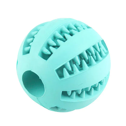 Small Dog Chew Toy - Interactive, Elastic, and Tooth-Cleaning Ball - EasyDailyLife