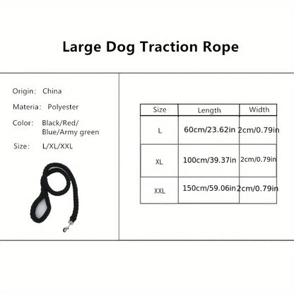 5FT Braided Dog Leash – Durable & Comfortable