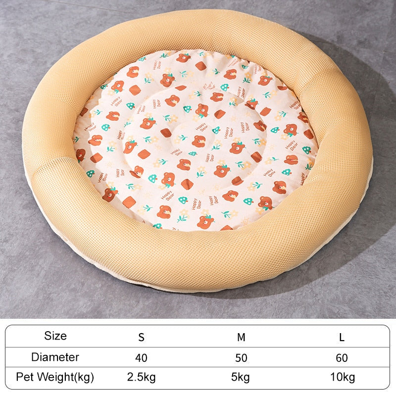 Summer Cooling Pet Dog Bed - EasyDailyLife