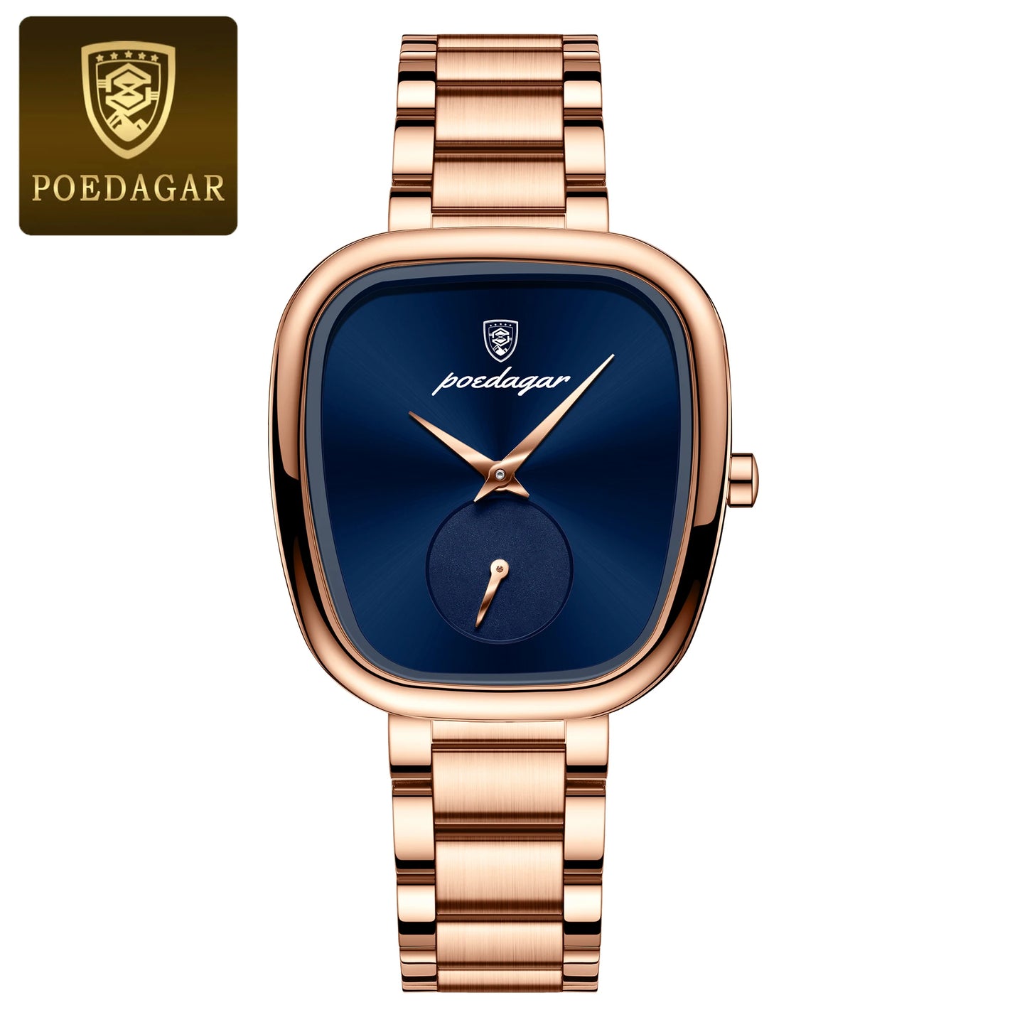 Women's Stainless Steel Waterproof Quartz Watch