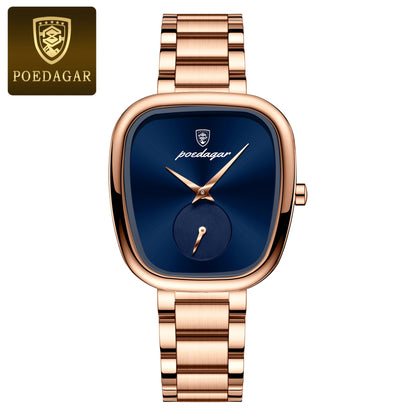 Women's Stainless Steel Waterproof Quartz Watch