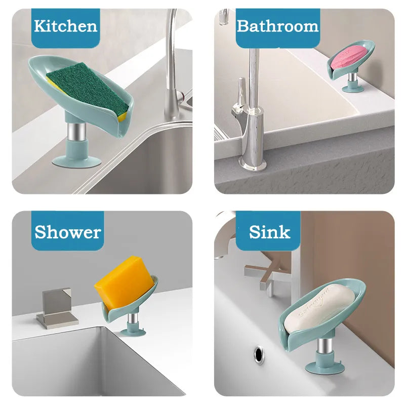 Leaf Shape Soap Tray - EasyDailyLife