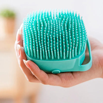 Pet Bathing Brush – Soft Silicone Grooming Tool for Dogs & Cats - EasyDailyLife