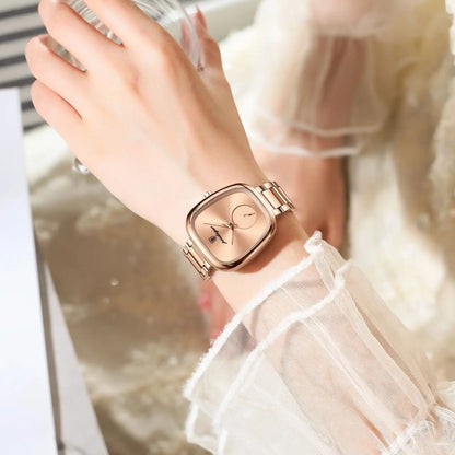Women's Stainless Steel Waterproof Quartz Watch - EasyDailyLife