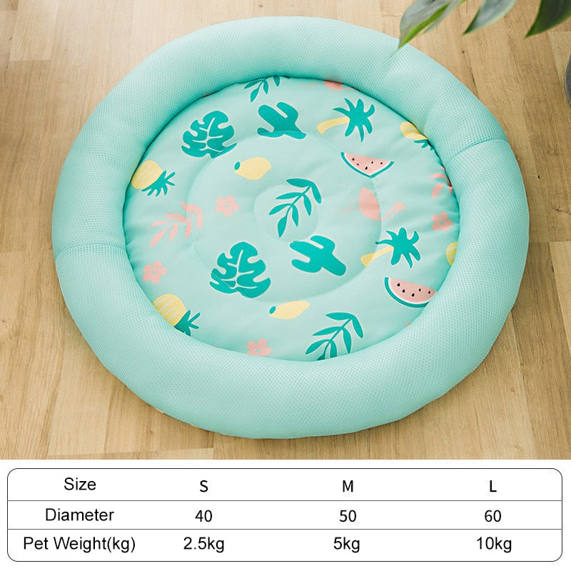 Summer Cooling Pet Dog Bed - EasyDailyLife