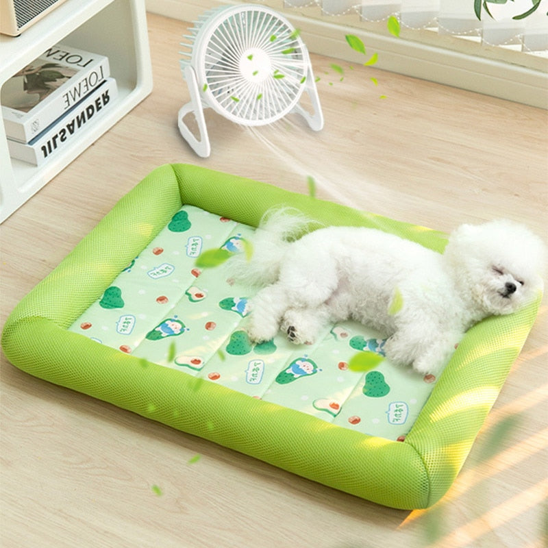 Summer Cooling Pet Dog Bed - EasyDailyLife