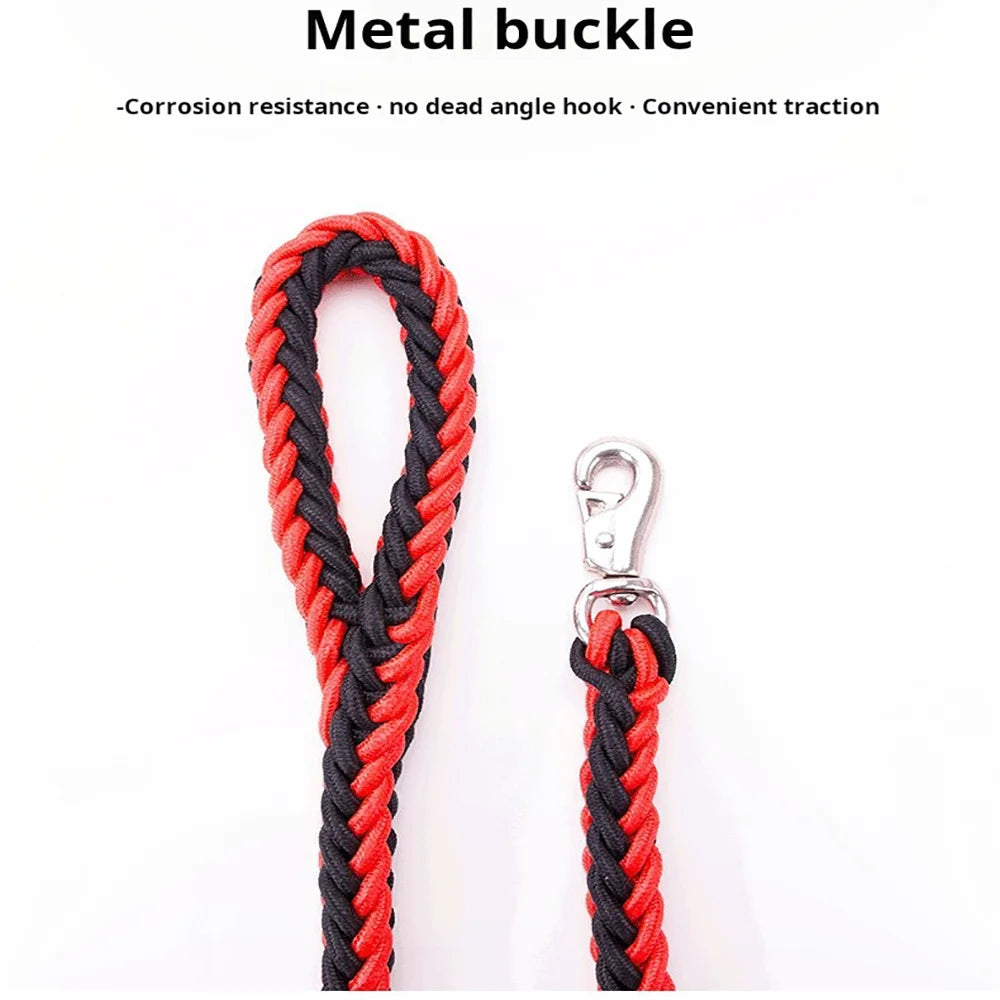 5FT Braided Dog Leash – Durable & Comfortable