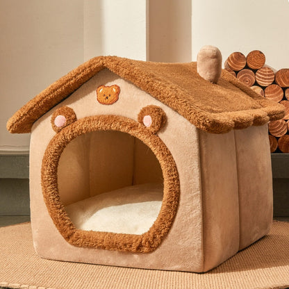 Foldable Dog and Cat House Kennel Bed Mat - EasyDailyLife